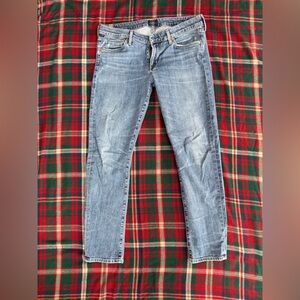 Citizens Of Humanity Light Blue Ankle Jeans